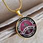 Circle Pendant Necklace - To My Mom