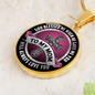 Circle Pendant Necklace - To My Mom