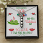 Beautiful Pea To Your Pod Necklace Gift For Wife