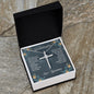 CZ Cross Necklace - To Granddaughter