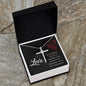 CZ Cross Necklace - Love Is A Promise