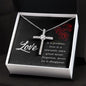 CZ Cross Necklace - Love Is A Promise
