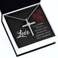 CZ Cross Necklace - Love Is A Promise