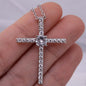 CZ Cross Necklace - To Sister