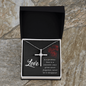 CZ Cross Necklace - Love Is A Promise