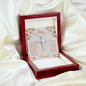CZ Cross Necklace - To Mom