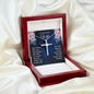 CZ Cross Necklace - To Wife