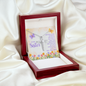 CZ Cross Necklace - To Sister
