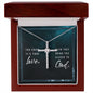 CZ Cross Necklace - Closer To God
