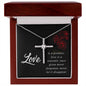 CZ Cross Necklace - Love Is A Promise