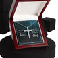 CZ Cross Necklace - Closer To God