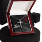 CZ Cross Necklace - Love Is A Promise