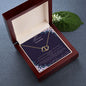 Everlasting Love Solid Gold Christmas Gift For Bonus Daughter
