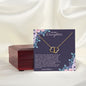 Everlasting Love Solid Gold Christmas Gift for Daughter