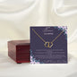 Everlasting Love Solid Gold Christmas Gift For Bonus Daughter