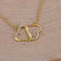 Everlasting Love Necklace - Solid Gold