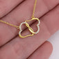 Everlasting Love Necklace - Happy Mother's Day (Solid Gold)
