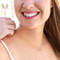 Everlasting Love Necklace - Happy Mother's Day (Solid Gold)