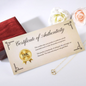 Everlasting Love Necklace - Happy Mother's Day (Solid Gold)
