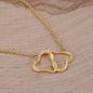 Everlasting Love Necklace - Solid Gold