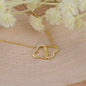 Everlasting Love Necklace - Solid Gold
