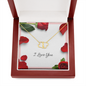 Everlasting Love Necklace - Solid Gold