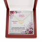 Everlasting Love Necklace - Happy Mother's Day (Solid Gold)