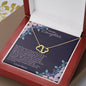 Everlasting Love Solid Gold Christmas Gift for Daughter