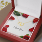 Everlasting Love Necklace - Solid Gold