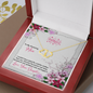 Everlasting Love Necklace - Happy Mother's Day (Solid Gold)