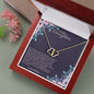 Everlasting Love Solid Gold Christmas Gift for Daughter