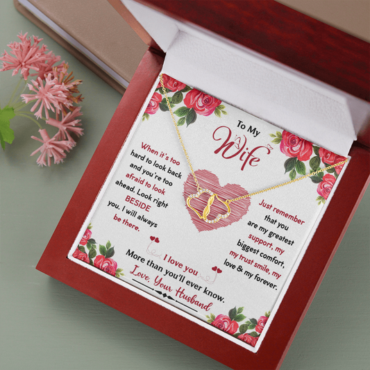 Everlasting Love Necklace - Solid Gold