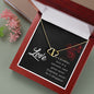 Everlasting Love Necklace - Solid Gold