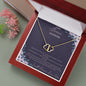 Everlasting Love Solid Gold Christmas Gift For Bonus Daughter