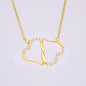 Everlasting Love Necklace - Solid Gold