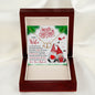 Everlasting Love Solid Gold Necklace Christmas Gift For Wife