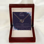 Everlasting Love Solid Gold Christmas Gift For Bonus Daughter