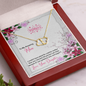 Everlasting Love Necklace - Happy Mother's Day (Solid Gold)