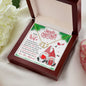 Everlasting Love Solid Gold Necklace Christmas Gift For Wife