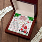 Everlasting Love Solid Gold Necklace Christmas Gift For Wife