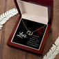 Everlasting Love Necklace - Solid Gold