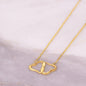 Everlasting Love Necklace - Solid Gold
