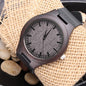 Engraved Wooden Watch For Husband