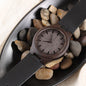 Engraved Wooden Watch For Him - Counting Down The Seconds
