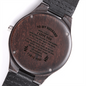 Engraved Wooden Watch For Husband