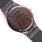 Engraved Wooden Watch For Husband