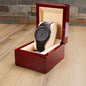 Engraved Wooden Watch For Him - Time Spent