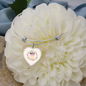 Heart Pendant Bangle - Best Mom Ever