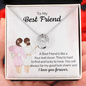 Lucky In Love Necklace - Wedding Gift For Friend
