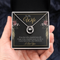 Lucky in Love Necklace - To Wife